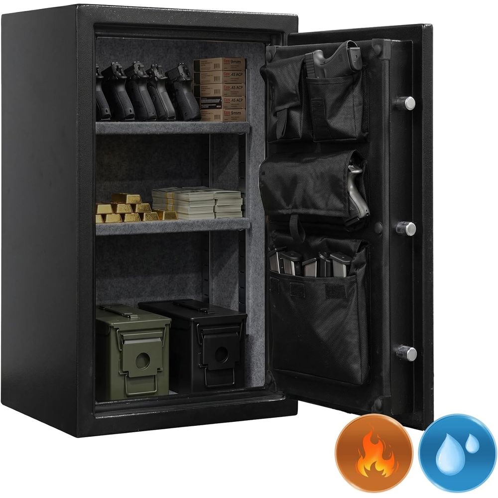 Fire Safe Document - Grote pistoolkluis met digitaal slot, 1400