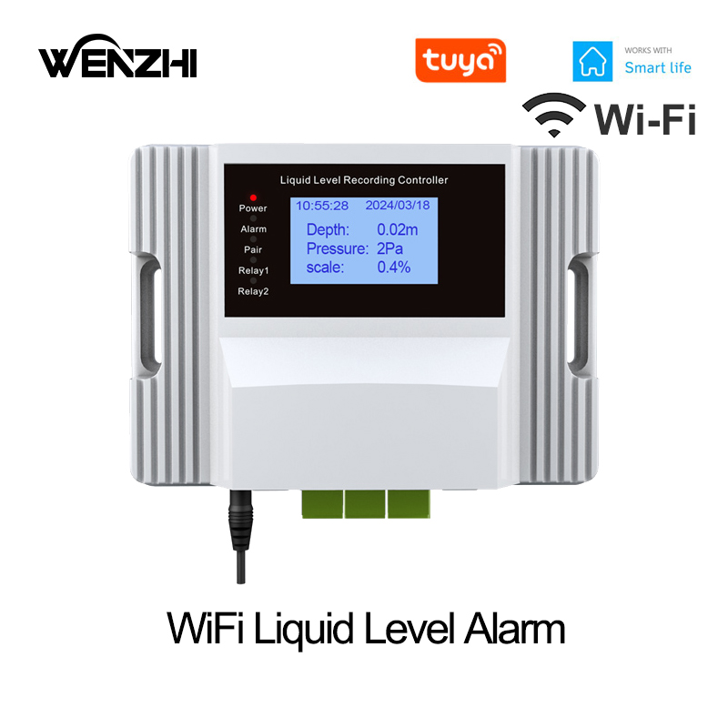 Water Alarm Sensor - WiFi Vloeistofniveau Sensor Alarm Waarschuwing Zwembadlek