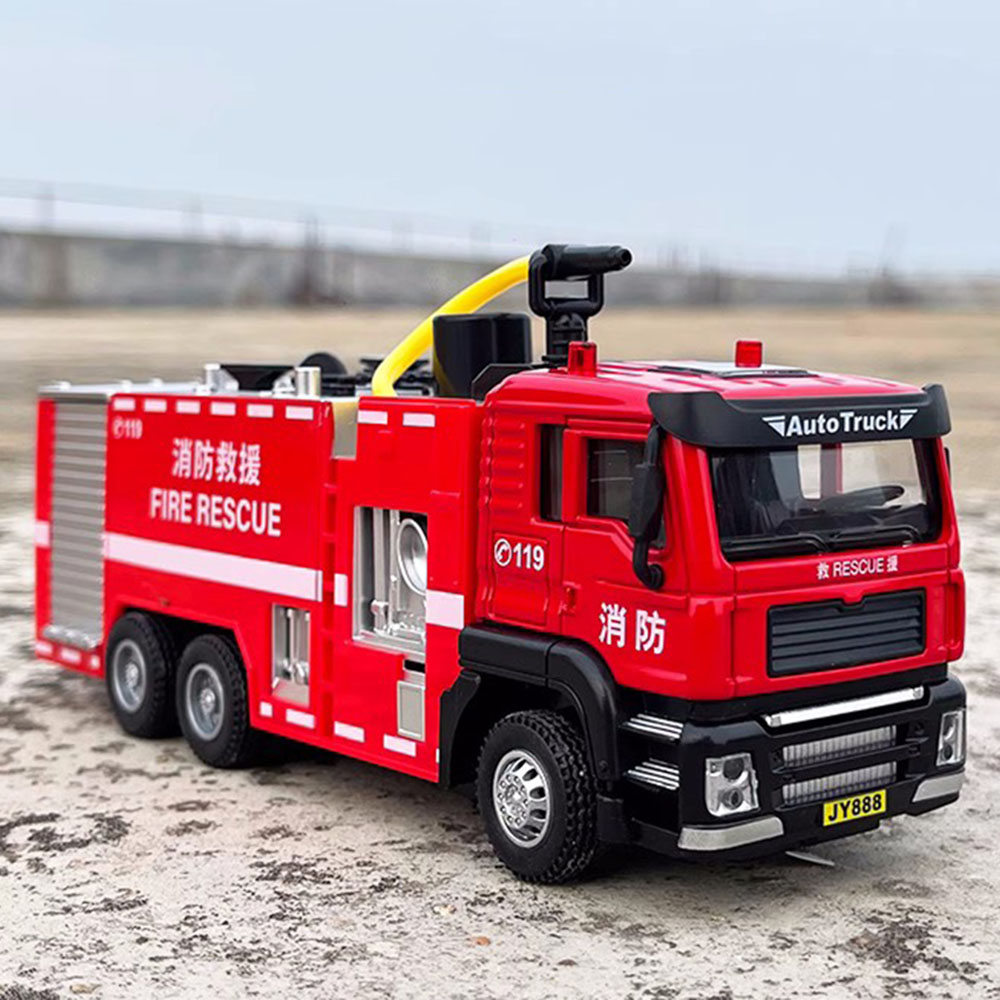 Fire Escape Ladder - 1/50 Ladder Brandweerwagen Automodel Speelgoedwiel Trek