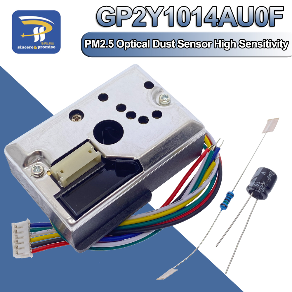 Smoke Detector Interconnected - GP2Y1014AU0F Compact Optische Dust Sensor 5V
