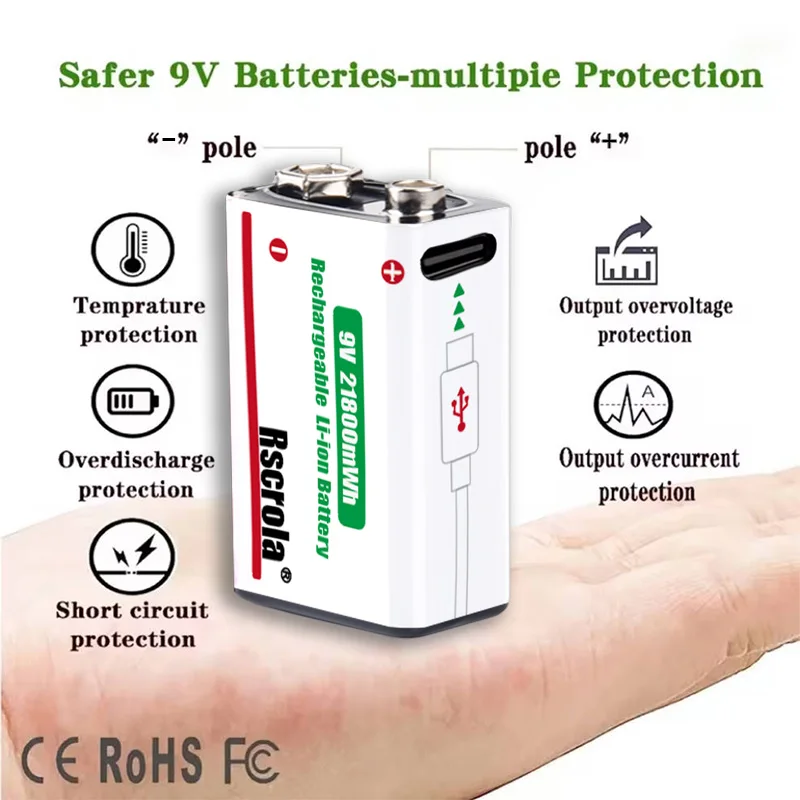 Langdurige 9V Oplaadbare Lithi - Smoke Detector Interconnected recensie en prijs