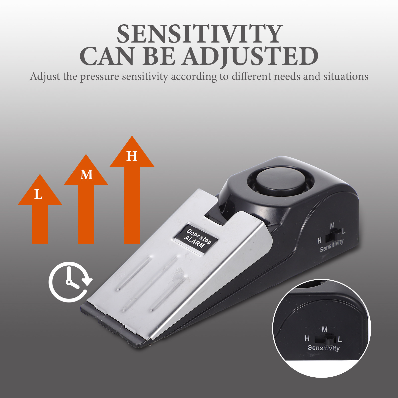 Drukknop-stopper met veilighei - Door Stop Alarm recensie en prijs