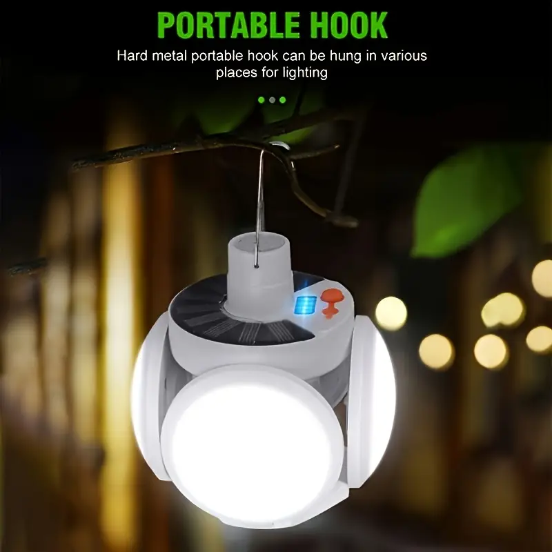 1 opvouwbare lamp op zonne-ene - Power Outage Light recensie en prijs