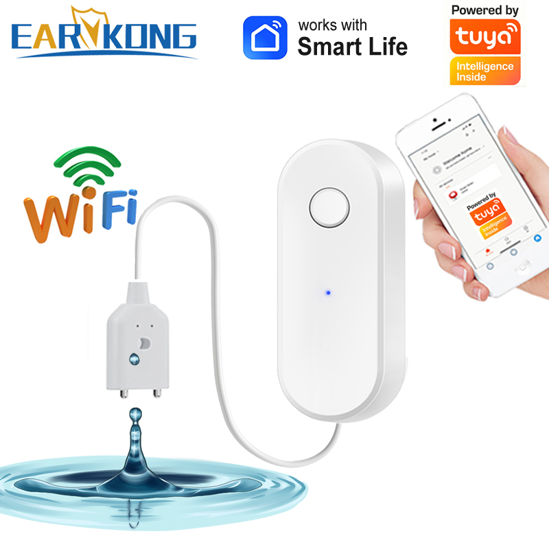 Tuya WiFi Smart Waterleksensor - Water Alarm Sensor recensie en prijs